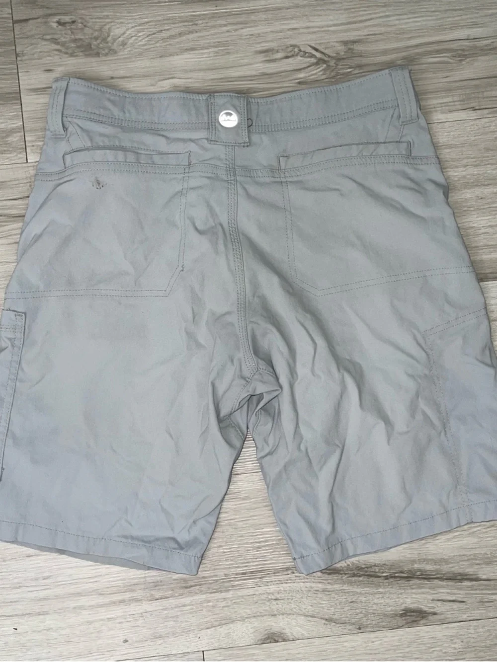 Wrangler Cargo Shorts 32 Utility Blue Collar Workwear Hiking Fishing Country - Picture 3 of 6